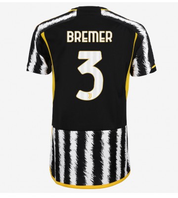 Juventus Gleison Bremer #3 Hemmatröja Dam 2023-24 Kortärmad